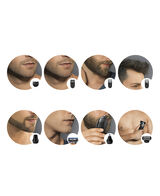 Male Grooming Kit 9-in-one precision Face/Head/Body Trimmer with free Gillette Fusion ProGlide Manual Razor